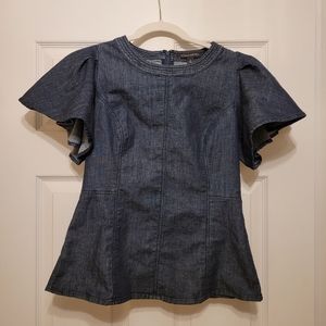 Banana Republic denim top
